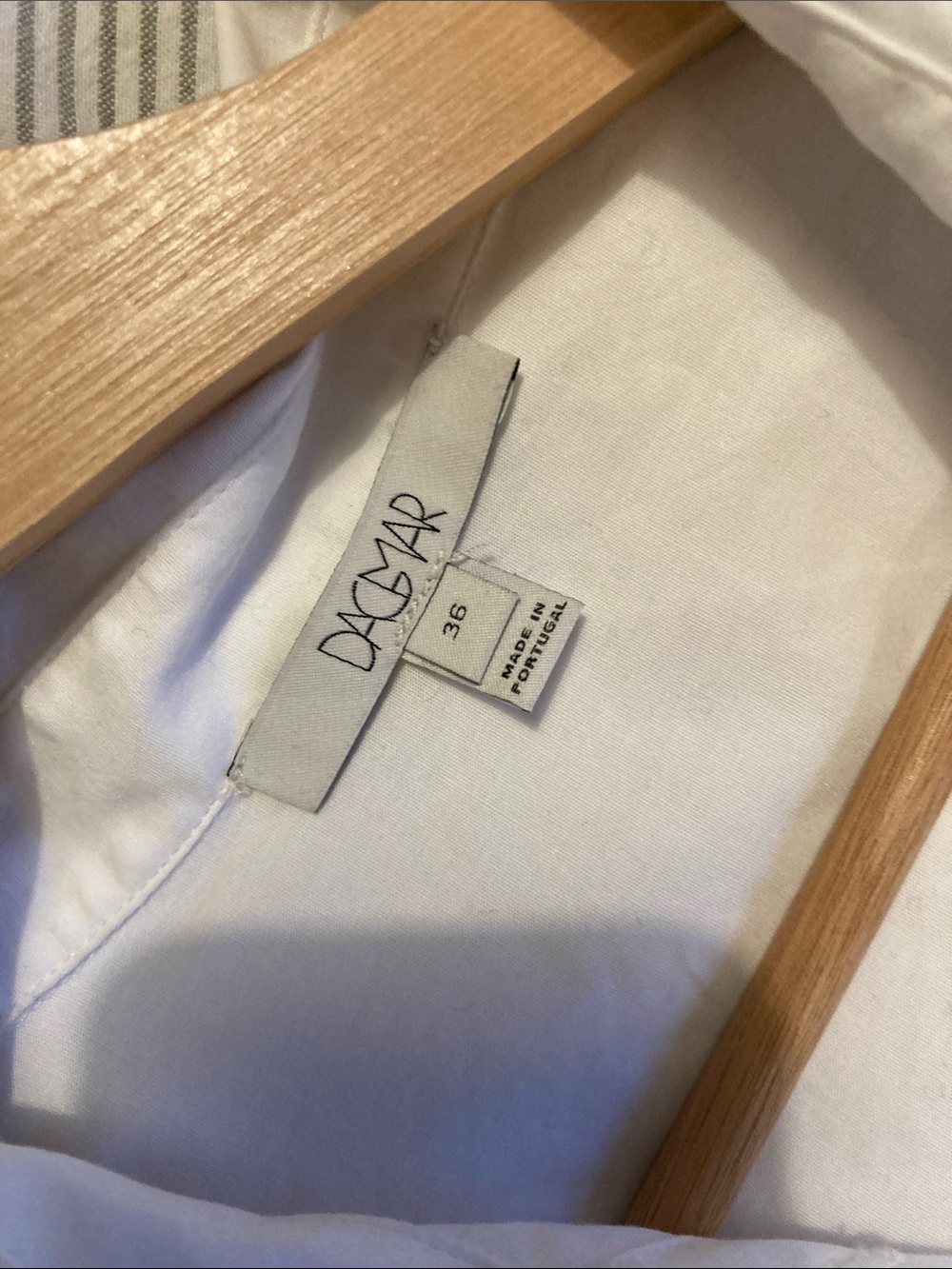Dagmar White Button Up - Picture 7 of 8